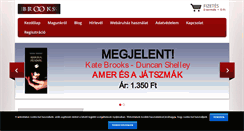 Desktop Screenshot of brookskiado.hu